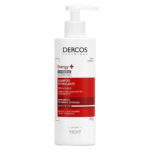 DERCOS SHAMPOO ESTIMULANTE ANTIQUEDA ENERGY+ 400g