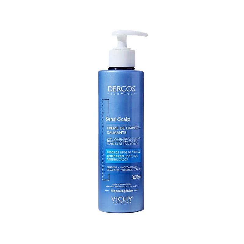 Kit Capilar Vichy Dercos Sensi-Scalp – Creme de Limpeza 300 ml + Sérum Capilar 50 ml