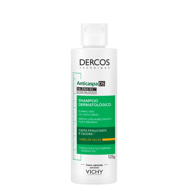 DERCOS SHAMPOO ANTICASPA INTENSIVO DS CABELOS SECOS