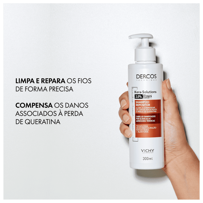 DERCOS KERA-SOLUTIONS SHAMPOO REPOSITOR – CABELOS DANIFICADOS
