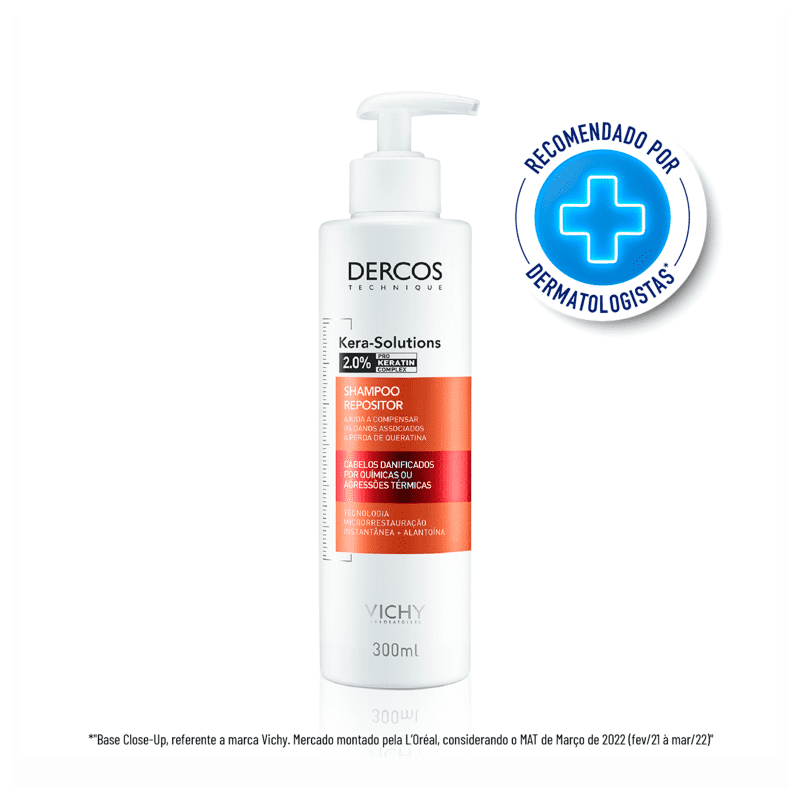 DERCOS KERA-SOLUTIONS SHAMPOO REPOSITOR – CABELOS DANIFICADOS